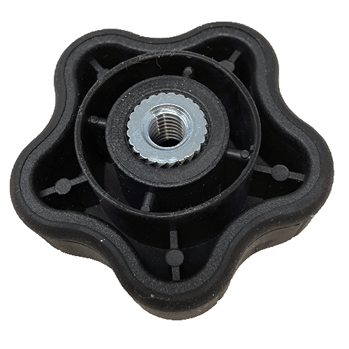 Spartan Stud Soft Touch Lobed Knob (445-0005-00 formerly 445-0003-00)