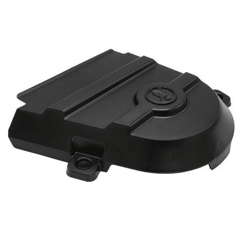 はる Hustler Raptor X Left Hand Pulley Cover (607866) - 48 / 54 / 60 IN