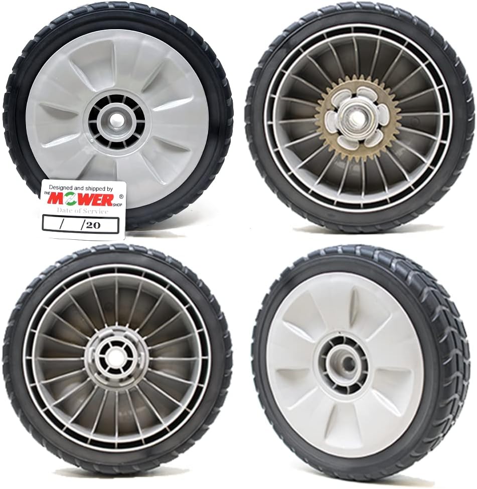 Honda HRR216 Wheel Set (Qty.2 of 42710-VE2-M02ZE & Qty. 2 of 44710-VL0-L02ZB)