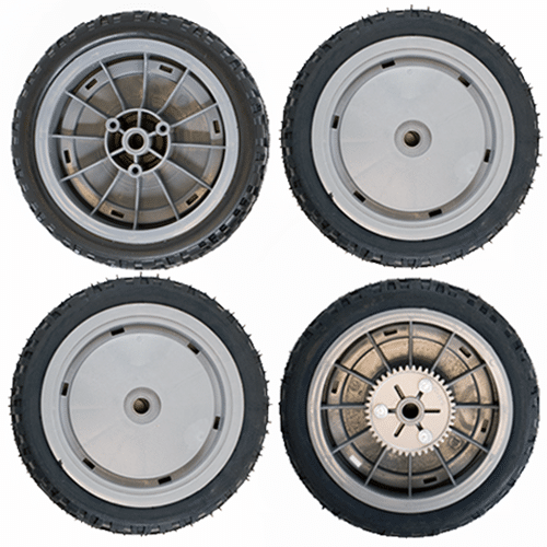 Set of 4 - Toro Super Recycler Wheels - 2005 & Newer