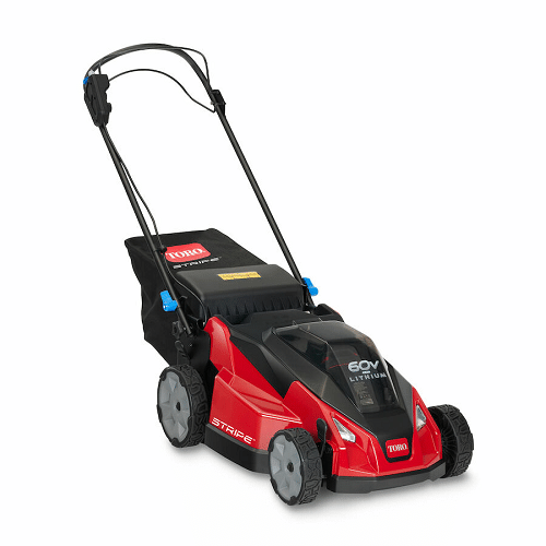 21" Toro 60V Electric Battery Mower - Stripe™ Dual-Blades Mower (21623)