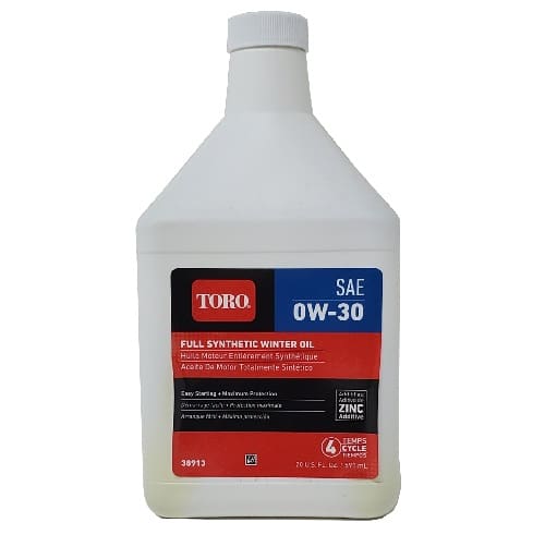 Toro Snow Oil 0W30 SYNTHETIC-20 OZ BTL (38913)