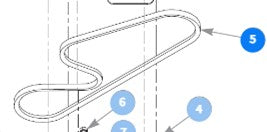 Hustler Pump Belt (607400) - Raptor & Raptor SD