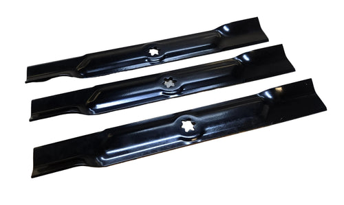 Set of 3 - Hustler 54" Raptor X Blades (609269) - Standard Blades