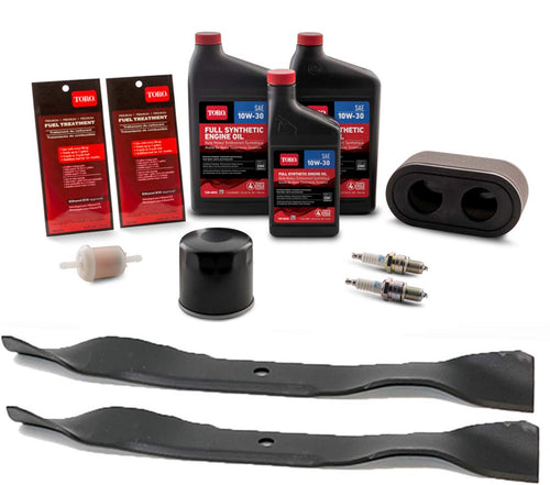 42" Toro TimeCutter SS & SW Tune-Up Kit (Toro V-Twin 2018 & Newer) Full Synthetic