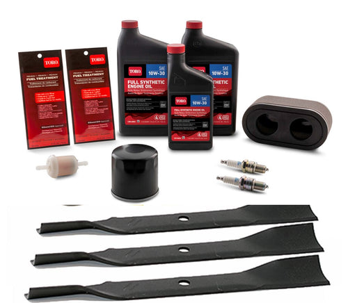 50" Toro TimeCutter SS & MX Tune-Up Kit (Toro V-Twin) - Full Synthetic
