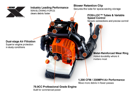 Echo PB-9510T Backpack Blower